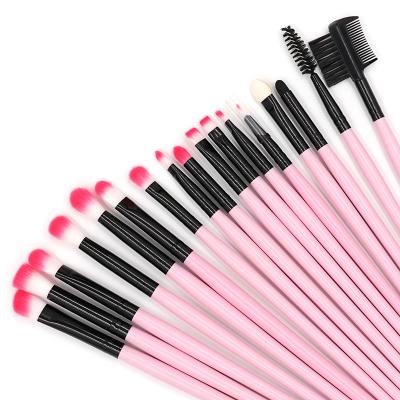 China Angular Blush OEM 2022 Amazon Success Wholesale Makeup Tool Kits Pink Makeup Brushes 24Pcs/Odm China Eyeshadow Make Up Brushes for sale