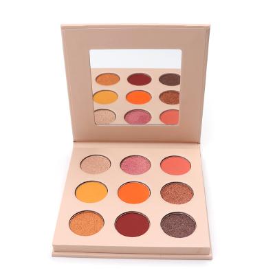 China Wholesale Cosmetics OEM Waterproof Eyeshadow Palette Free Sample You only pay little shipping cost to start your brand with high quality for sale