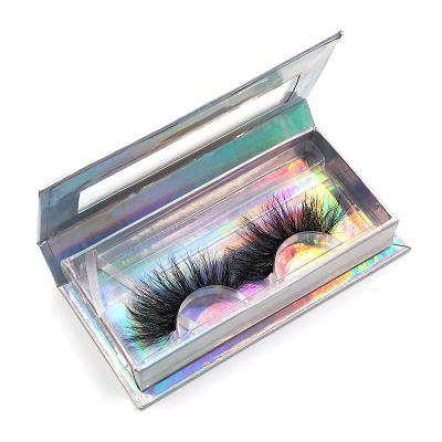 China Long New Style 25mm Natural Eye Lashes 3d Mink Eyelashes Vendor for sale