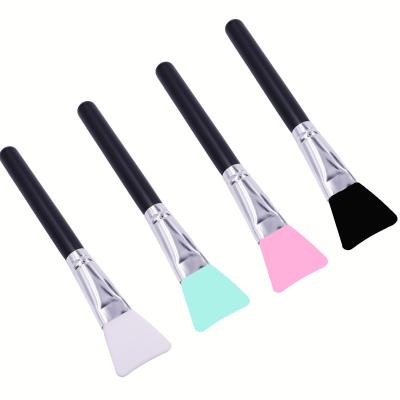 China Easy Brush Fast Shipping Silicone Face Mask Soft Soft Flat Mask Sweep Applicator Wholesale Private Label SPA Cosmetic Tools for sale