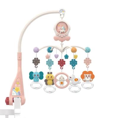 China Eners Musical Baby Crib Mobile with Night Lights and Spinning Rattles Comfort Toys Newborn Infant Takes First Steps for sale