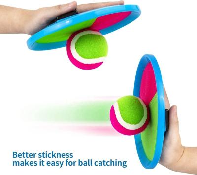 China Sports Toy Catch and Throwing Game Hook Ball Sports Game Set Hook and Paddle Throw for Kids with Hook and Throw Ball Handle and Paddle Glove for sale