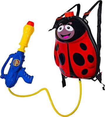 China Water Backpack Squirt Gun Water Blaster Shooter With Tank Lady Bug Toys Summer Outdoor Toys For Pool Beach Water Toys Na for sale