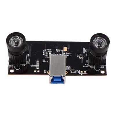 China Dual lens usb3.0 camera sync module USB 3.0 camera module sync 1.3Megapixel 960P stereo USB3.0 webcam dual lens sync non deformation for sale