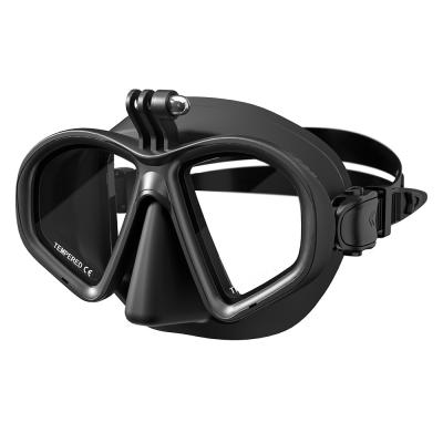 China PC Frame Camera Mount Optical Scuba Mask For Underwater Diving for sale