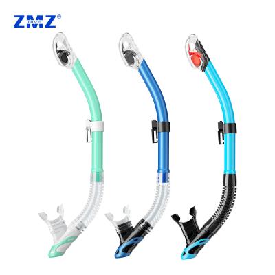 China Full Dry Underwater Snorkel Breathing Tube Pipe For Outdoor Swimming Pool for sale