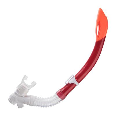 China Silicone PVC Mouthpiece Breathing Snorkel Scuba Diving Tube Equipment Semi Dry for sale