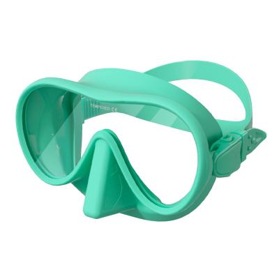 China Adult Diving Snorkeling Goggles Mask Gear Easy Breathe 180 Degree View for sale