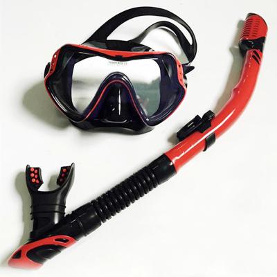 China Professional PVC Snorkel Tube and Plastic Frame Mask Set for Underwater Excursions 	Snorkel Mask Set for sale