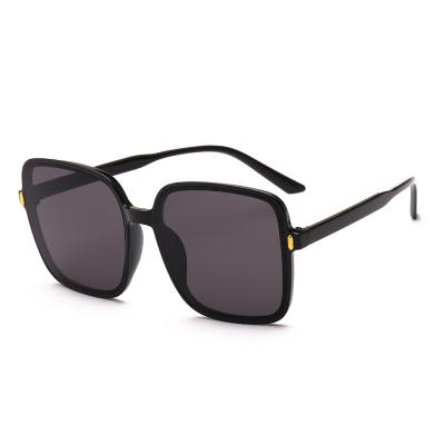 China Fashion Sunglasses 2021 Wholesale Custom Glasses Shade Sun Glasses Eyewear Men Women Newest Retro Fashion Stud Oversized Vintage Sunglasses for sale