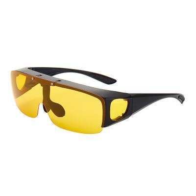 China Newest Sports Sunglasses Outdoor Sports Cycling Flip Up Glasses Night Vision Sunglasses Men Women Eyewear Shade Sun Glasses Custom Made for sale