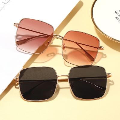 China Fashion Sunglasses 2021 Newest Fashion Polygon Metal Eyewear Shade Sun Glasses Newest Fashion Polygon Fashion Wholesale Custom Glasses for sale