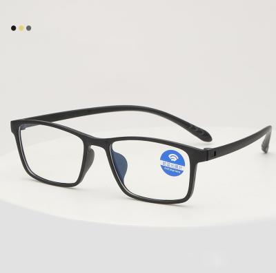 China Newest fashion student square HD optical frame women eyewear men blue lightweight glasses anti computer phone design eye glasses for sale