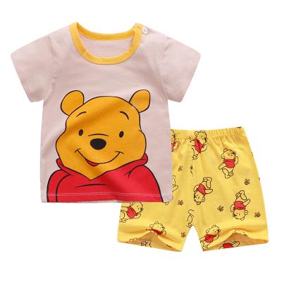 China Fashion kids boutique breathable loose wholesale stylish baby clothing sets boys and girls clothing sets for sale