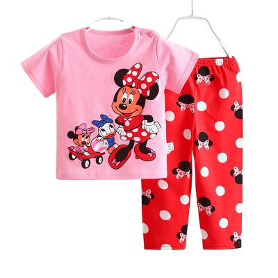 China 100% Cute Designsleeping Lolita Cotton Clothes Cartoon Sleepwear 2 Pcs Girl Unicorn Children Pajamas Children Pajamas Set New Style for sale