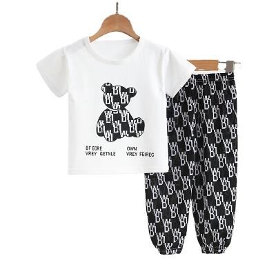 China Cotton Thermal Wholesale Sleepwear Set Solid Color Girls Pajamas Satin Kids Pajamas DHL Bag Casual Quantity Fedex Customized Spring Logo for sale