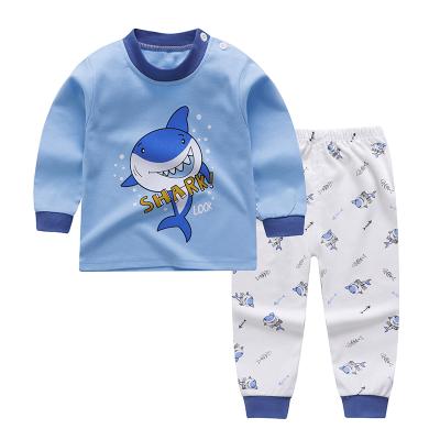 China Breathable Children Warm Clothes Cotton Fabric Comfortable Unisex Children's Pajamas Boys Single Sleepwear for sale