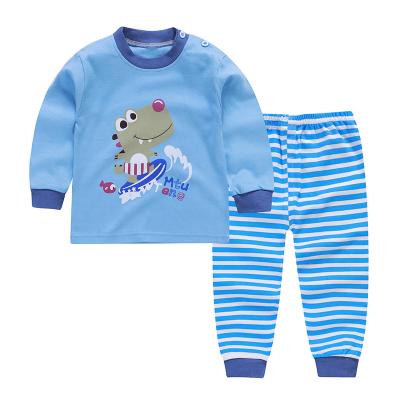 China New breathable children's cotton underwear suit boys and girls comfortable cartoon pajamas wholesale for sale