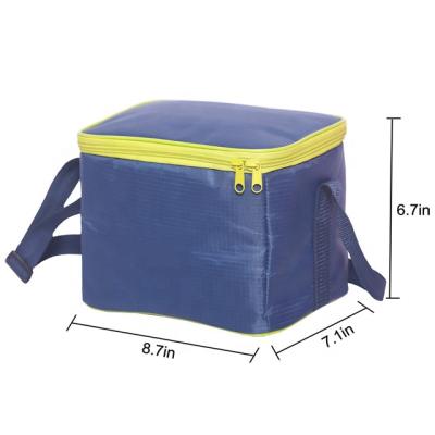 China Small mini 6 box promotional waterproof insulated thermal insulated cooler bag portable cooler bag china portable cooler bag for sale