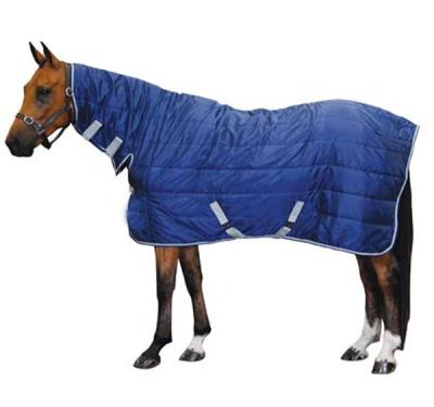 China Fashion Durable Custom Colors Durable 420D Nylon Horse Stable Blanket Magnetic Combo Horse Stable Winter Blanket for sale