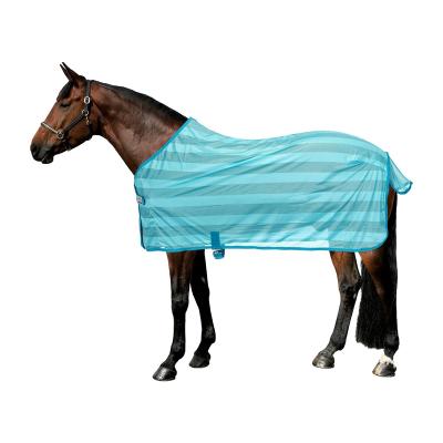 China Durable And Cozy Dead And Breathable Comfortable Summer Mosquito Repellent Fly Mesh Horse Net Blanket With Woven Polyester for sale