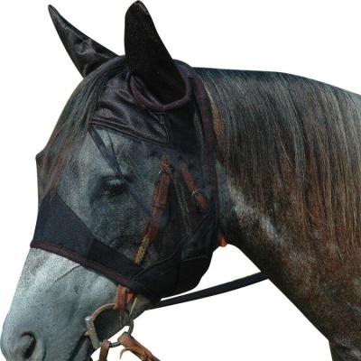 China Comfortable High Quality Breathable Anti-mosquito Horse Protection Fly Mask/Ear Hood for sale