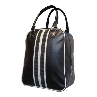 China Lightweight Conveniently Carry Men's PU Leather Handle Briefcase Bowling Bag for sale