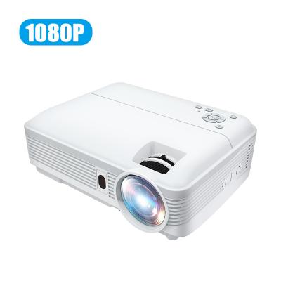 China Portable Pico Android Mini 1080P Video Projector Multimedia Home Theater Movie Projector Black / White for sale