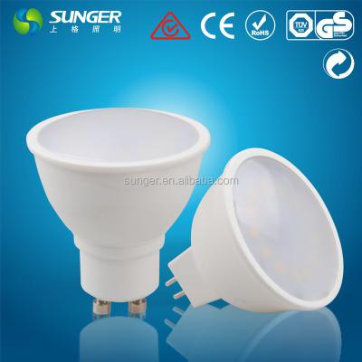 China Hot sale aluminum cob MR16 / gu10 LED spotlight with CE RoHS for sale