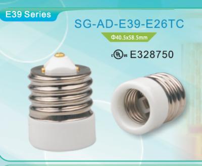 China E26 Screw Lamp Base E39 To SUNGER Adapter Manufacture UL Mogul To Medium Bulb Socket China Converter 25-Pack for sale