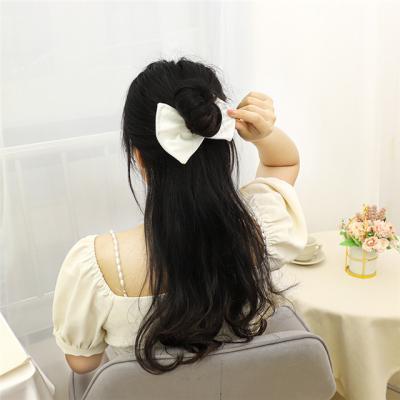 China 2021 Fashion Bow Curler Hair Accessories Comfortable Ladies Hair Accessories Manufacturer for sale