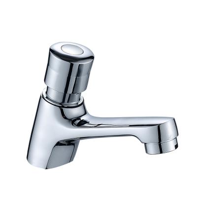 中国 Other Button Water Saving Brass Delay Faucet Bathroom Toilet Self Closing Press The Delay Closing Faucet Manually 販売のため