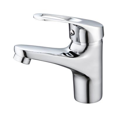 中国 Other Kirsite Selo Single Hollow Handle And Single Hole Mixed Cold And Hot Water Bathroom Basin Faucet 販売のため