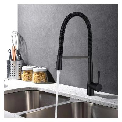 China Pull Out Spray Brass Kitchen Sink Faucets Pull Down Cold And Hot Spring Kitchen Faucets for sale