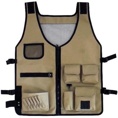 China Custom Tool Vest Mens Work Tool Vest for sale