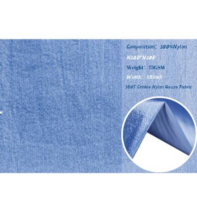 China GRS Certificate Woven Waterproof Tanning Fabric For Sportswear 100% Nylon Hot Selling Waterproof Fabric for sale