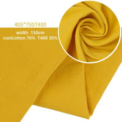 China Style Woven 130gsm Waterproof Stretch Oxford Sand-washing Fabric 40S*75D-T400 For Work-Suit for sale