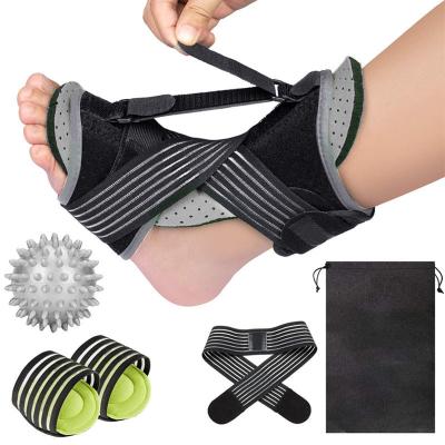 China Home\Gym\Sports Performance Adjustable Customize Fasciitis Brace Plantar Arch Night Splint Foot Drop Ankle Support Brace for sale