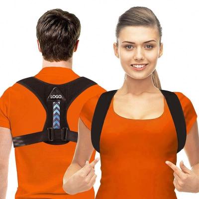 China Orthotic posture women and men's sitting posture body shoulder posture support correct adjustable back hunchback orthosis for sale