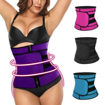 China Sports Fitness Exercise Waist Trainer Neoprene Sauna Waist Trainer Slimming Belt For Women for sale