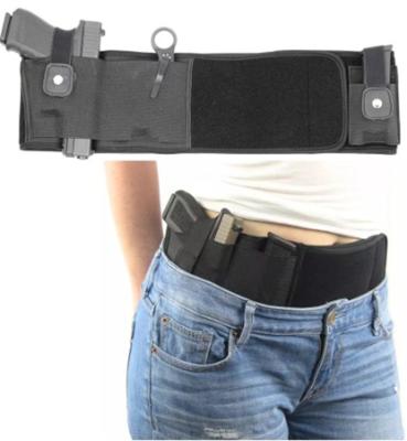 China Neoprene Adjustable Holster Revolver Belly Band Tactical Gun Holster for sale