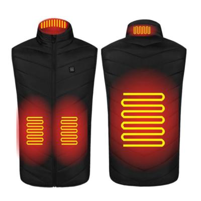 China QUICK DRY USB Charging Battery Hunting Jacket Push Button Men Heated Clothing For Winter for sale