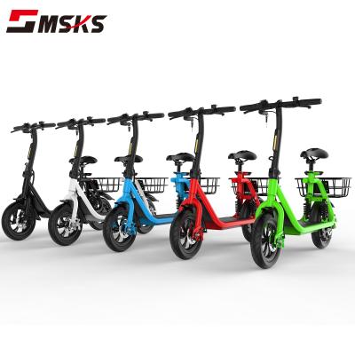 China Unisex Adult Electric Scooter 350W 36V Smart Electric City Scooter Electric Scooter With Removable Seat for sale