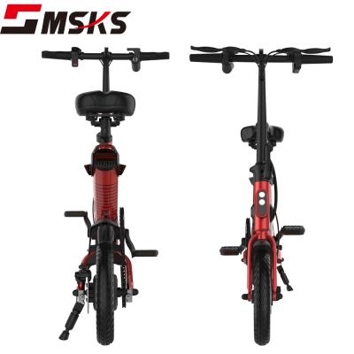 China New MSKS Y1S Unisex E-Bike 36V 7.5Ah Battery City Bike 350W Adult Electric Bicycle for sale