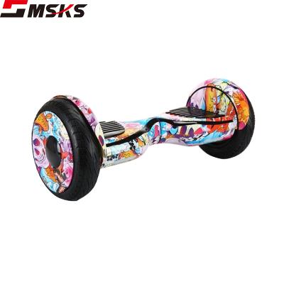 China Bluetooth Balance Scooter Hover Board 10 Inch Panel Two Wheel Electric Skate Smart Balance Scooter for sale