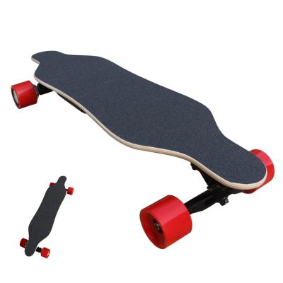 China 7 Layers Maple+Bamboo Electric Skateboard Wheels Board Battery Power Electric Skateboard 1 Layer Long For Adult for sale