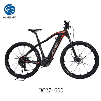 China Alienozo Carbon Fiber Motor 36V Controller Center Smart Carbon Fiber MTB Electric Bike for sale