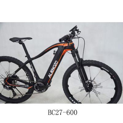 China Fiber MTB, center motor 36V carbon fiber 10spd deore carbon electric bike, for sale