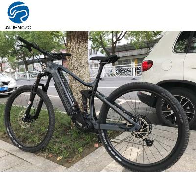 China 43V electric controller, mountain carbon fiber aluminum handlebar electric bike bicycle with lithium batter for sale