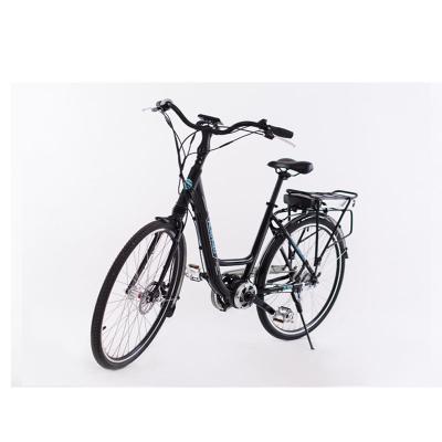 China Aluminum alloy 700C big size city electric bike for Europe, 36V 250W supermarket city electric bike for sale